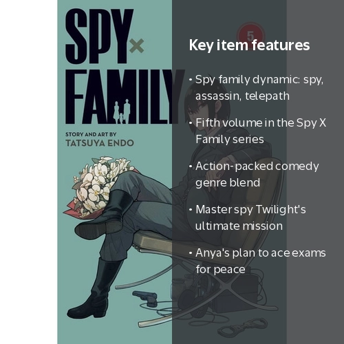 Tatsuya Endo, Paperback, ISBN 9781974722945, Spy X Family Vol. 5