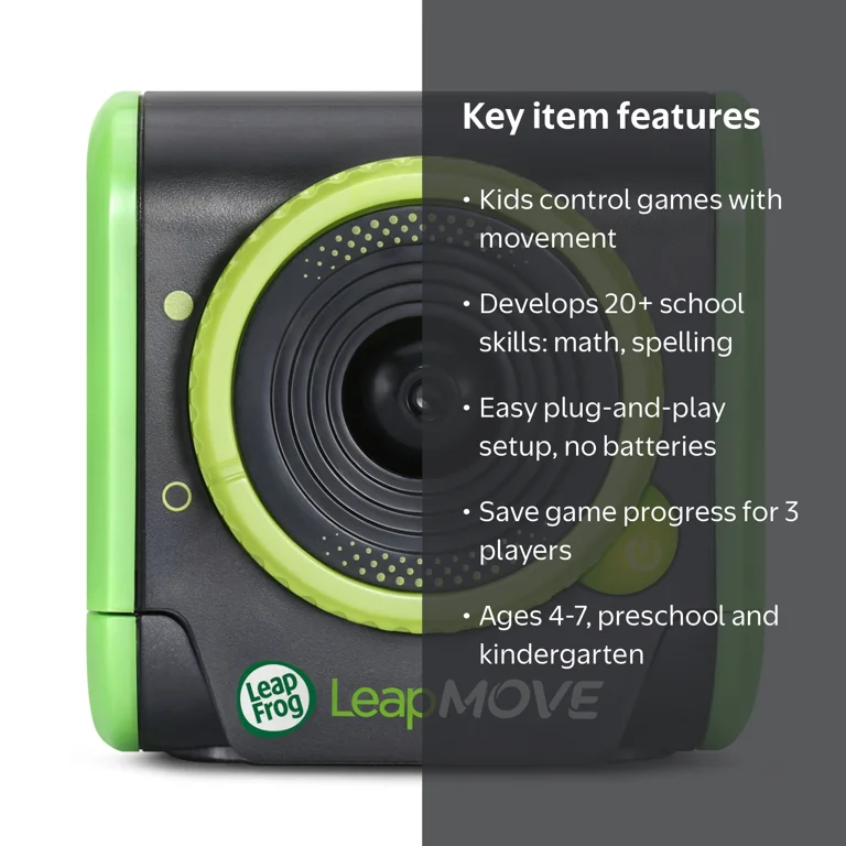 LeapFrog LeapMove Interactive Learning Game, Ages 4-7 Years Old