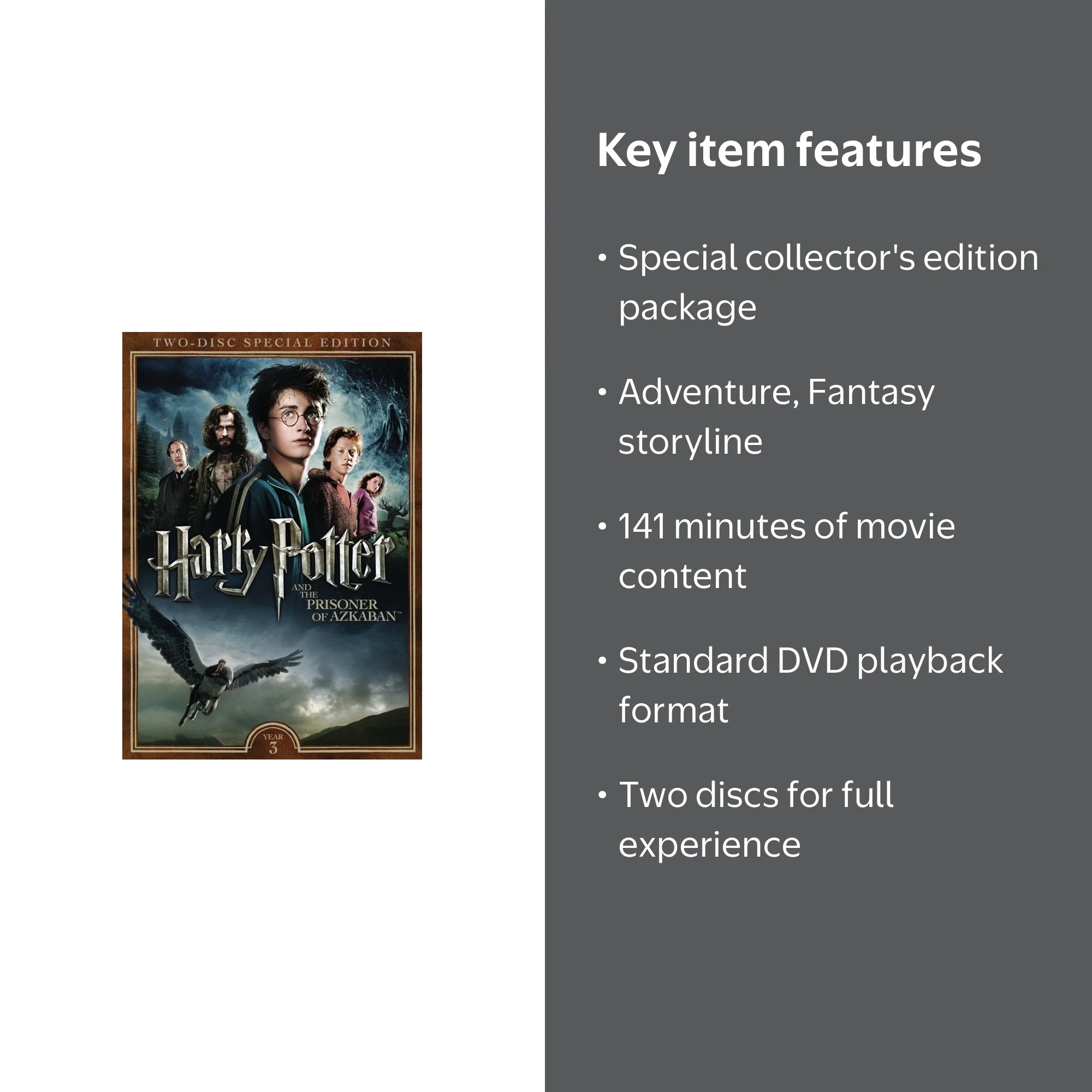Harry Potter and the Prisoner of Azkaban SE (2-Disc) (DVD 2-Disc