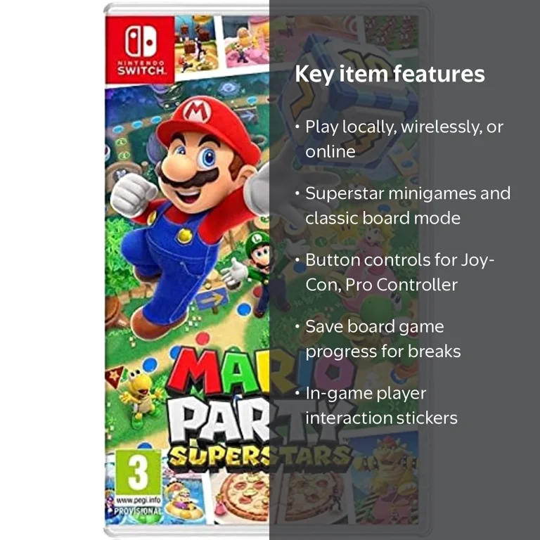 Mario Party Superstars (Nintendo Switch), Multiplayer Party Game