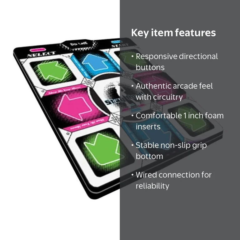 Free Shipping! \DDR Super Deluxe Dance Pad for PS1/PS2 with 1