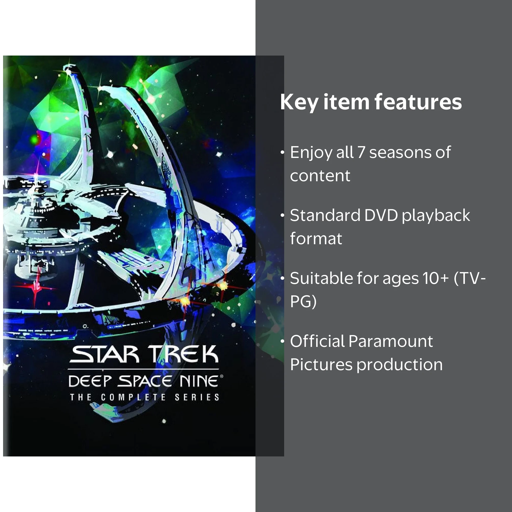Star Trek: Deep Space Nine Complete Series (DVD, TV-PG, Paramount