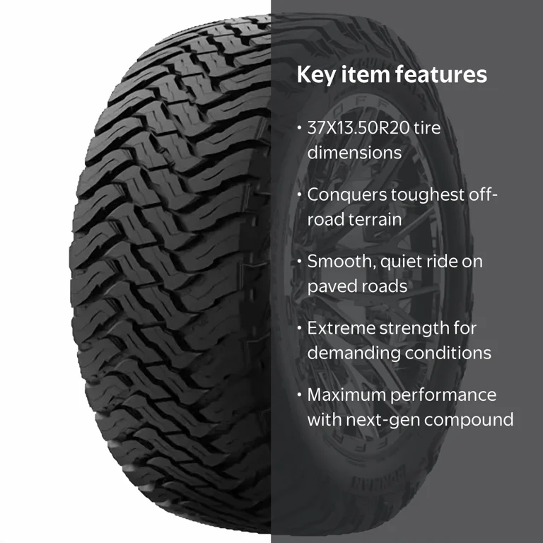 Mr.t　アルマダ　TST Ironman All Country MT-X 37X13.50R20/12 128Q - Walmart.com