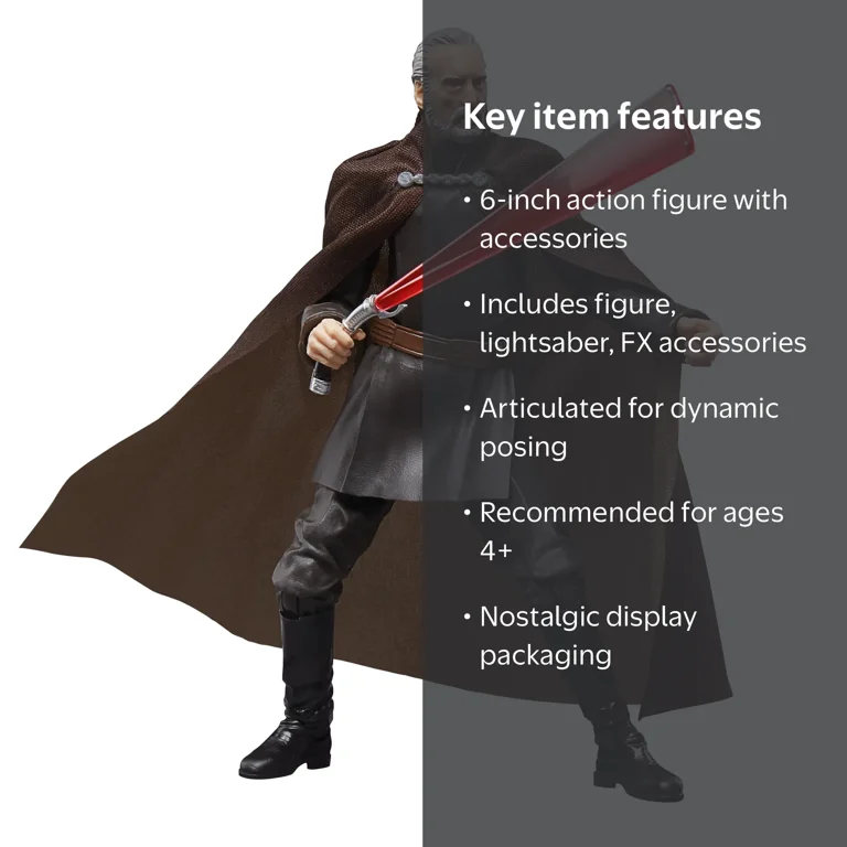 Star Wars The Black Series Count Dooku, Star Wars: Revenge of the