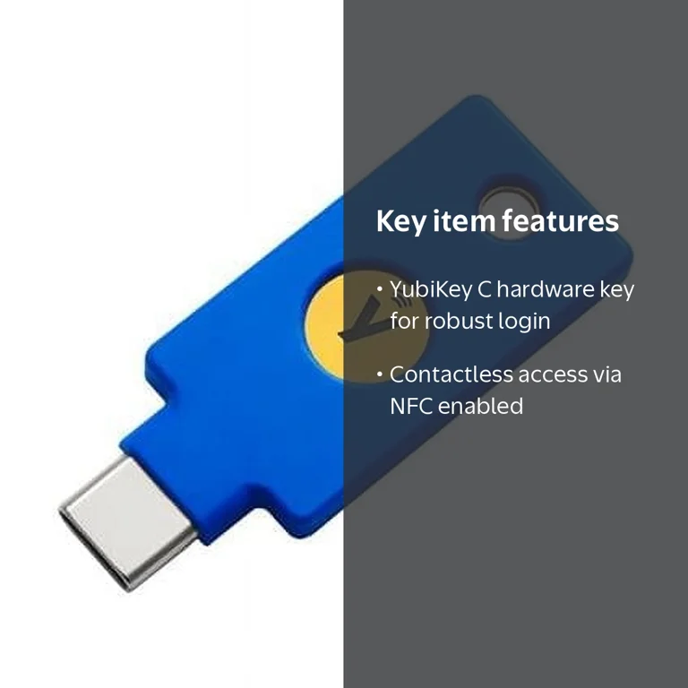 Yubikey C NFC Blister Security Key - Walmart.com