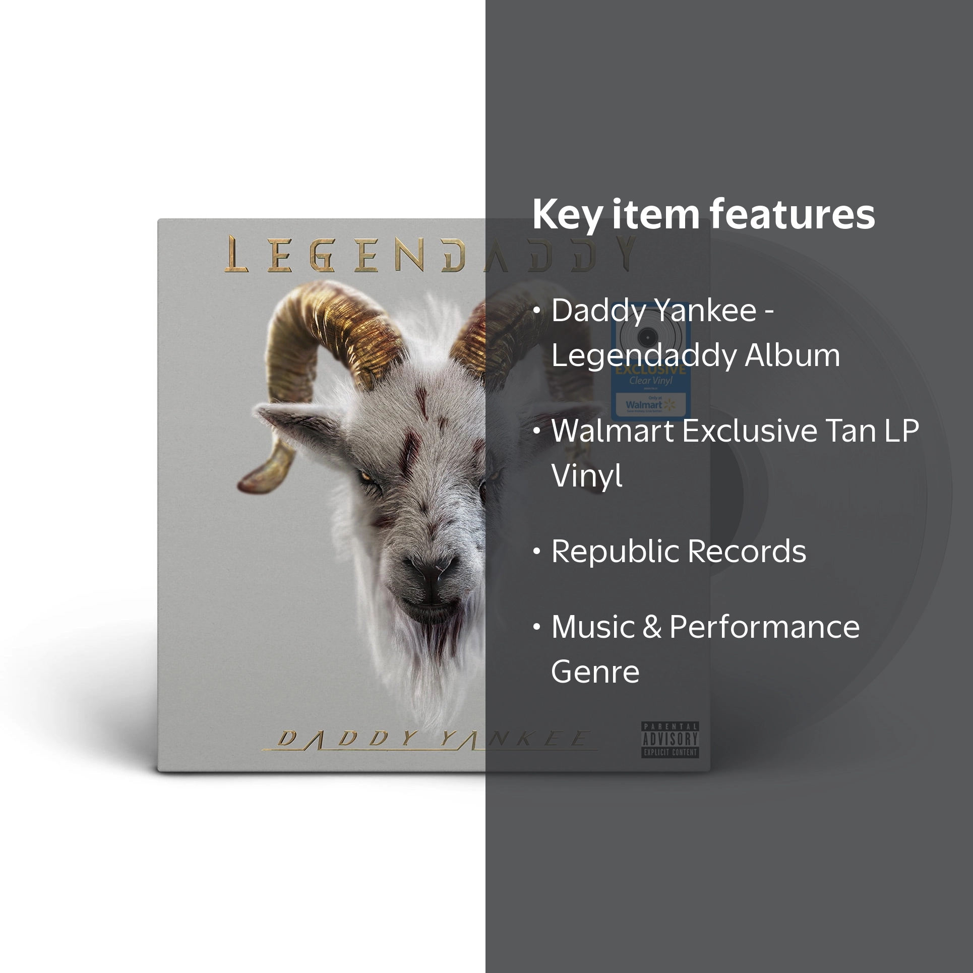 Daddy Yankee - Daddy Yankee - Legendaddy - Walmart Exclusive