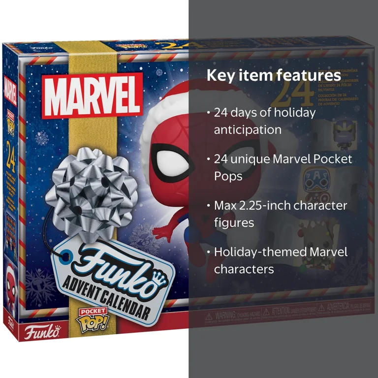 Funko Pop! Marvel Holiday Advent Calendar 2022 - 24 Days of Pocket