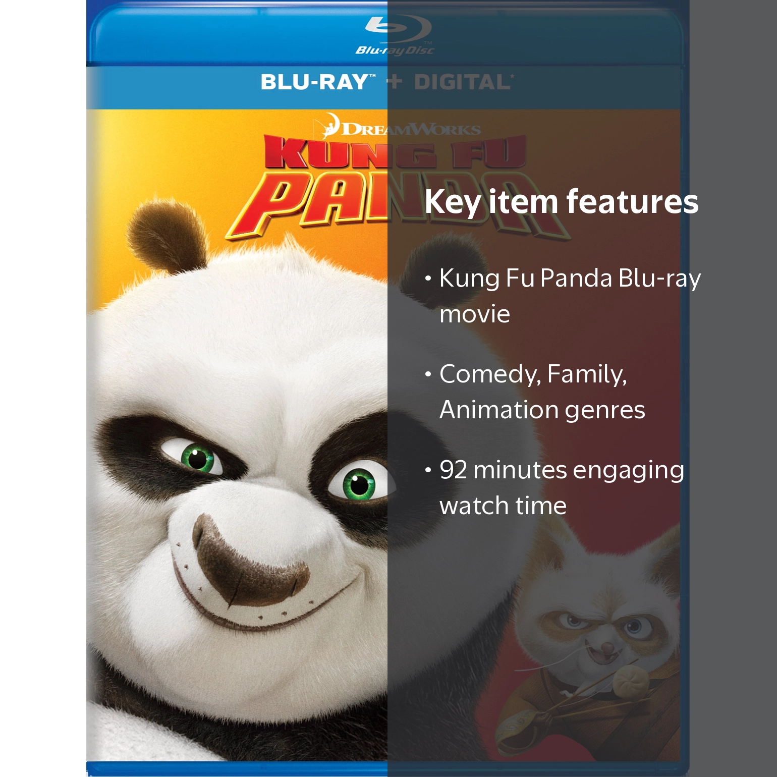 Kung Fu Panda [Blu-ray] - Walmart.com