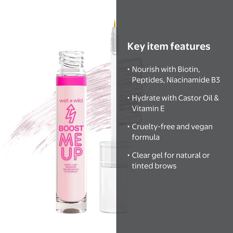 wet n wild, Eyebrow Color Pencil Brow & Lash Serum, 0.17 fl oz