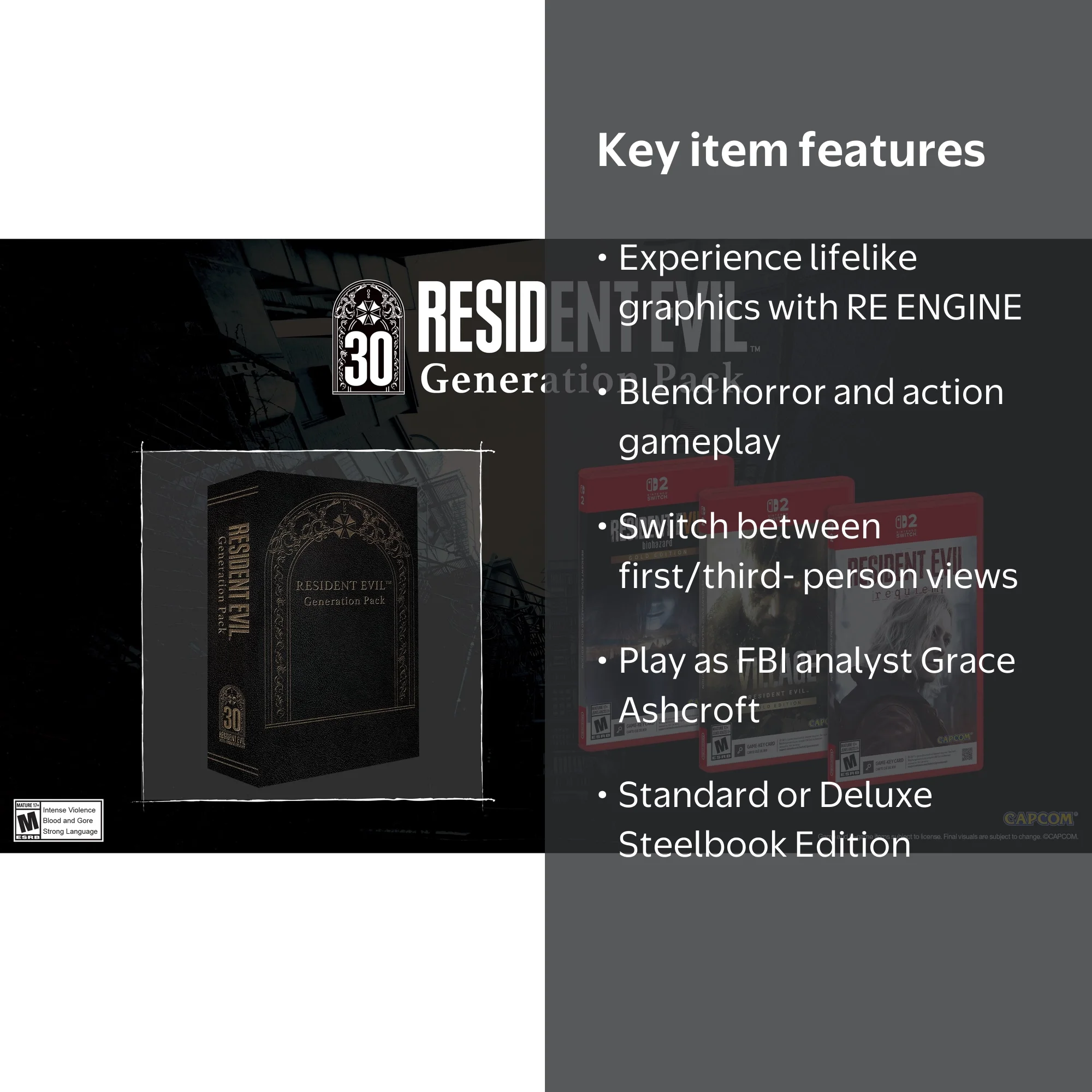 Resident Evil Pack (Switch) | Card games for toy retailers