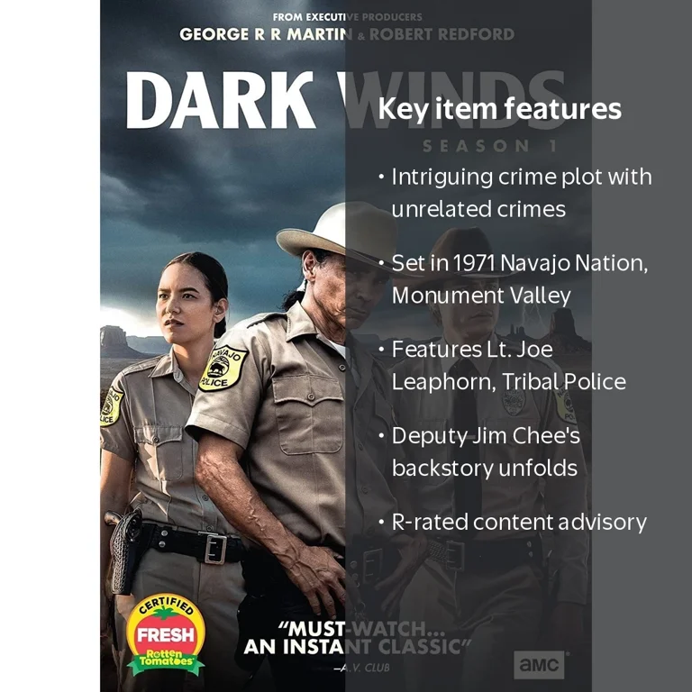 Dark Winds: Season 1, Native American Crime Drama, 1971 setting