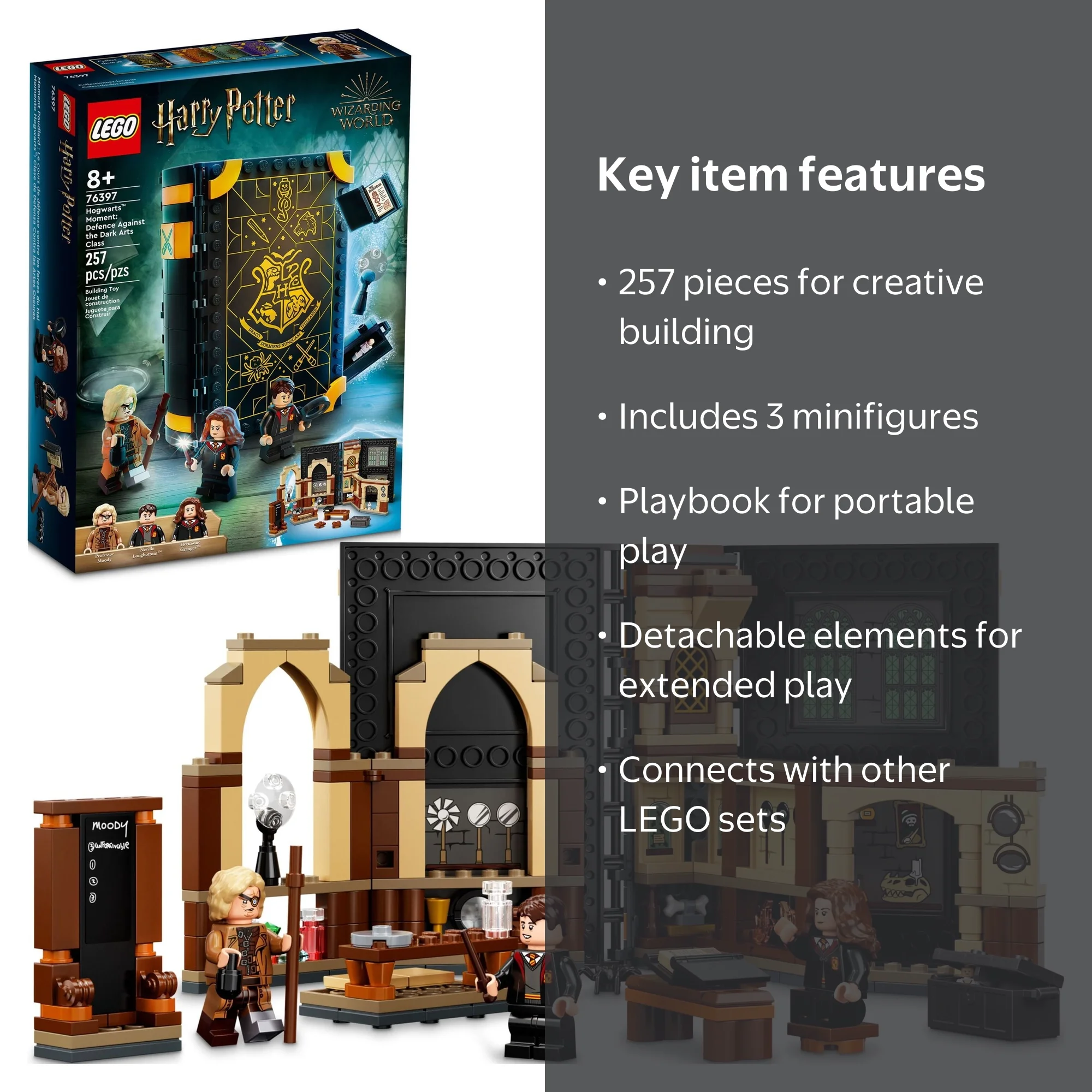 LEGO, Harry Potter Hogwarts Moment Defence Class 76397 Building