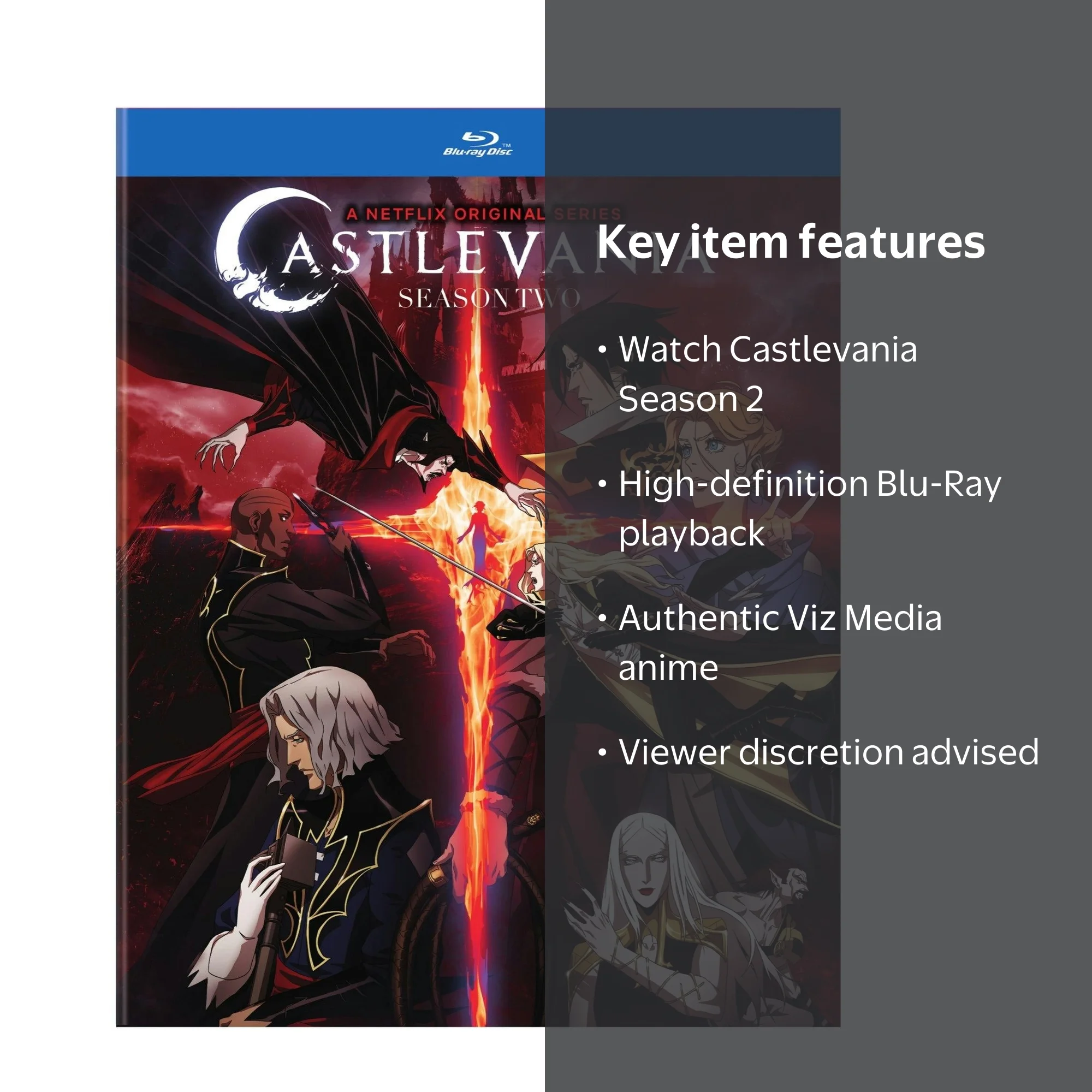 Castlevania Complete Season 2 Blu-ray, Dracula's War Continues