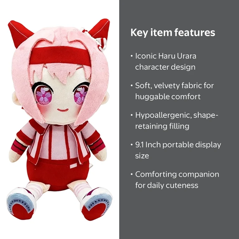 Umamusume: Pretty Derby - Haru Urara Plush, 9.1 Inch Super Soft