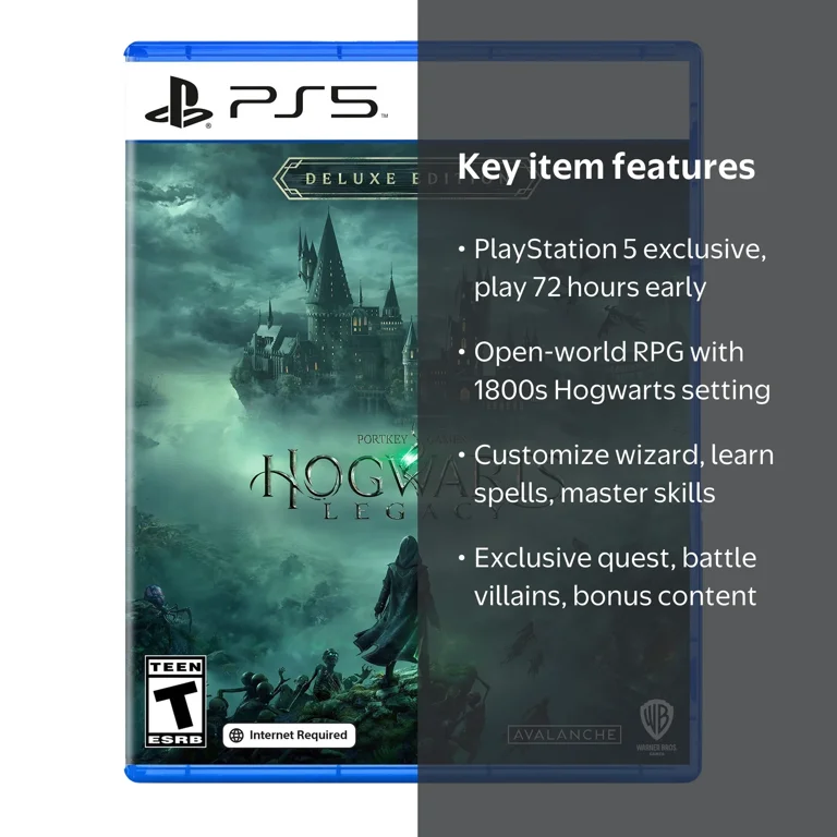 Hogwarts Legacy Deluxe Edition - PlayStation 5 - Walmart.com