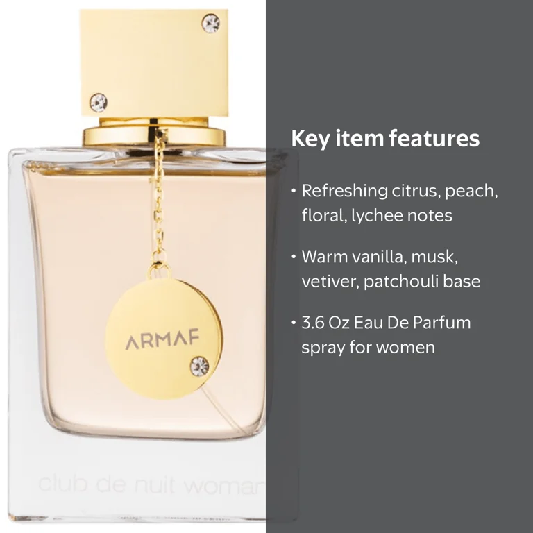 Armaf, Eau De Parfum Spray for Women, 3.6 Oz, Floral Fruity Scent