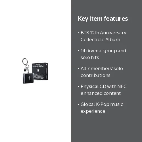 Bighit Music, BTS - 2025 BTS FESTA Capsule Album Vol.1 NFC CD