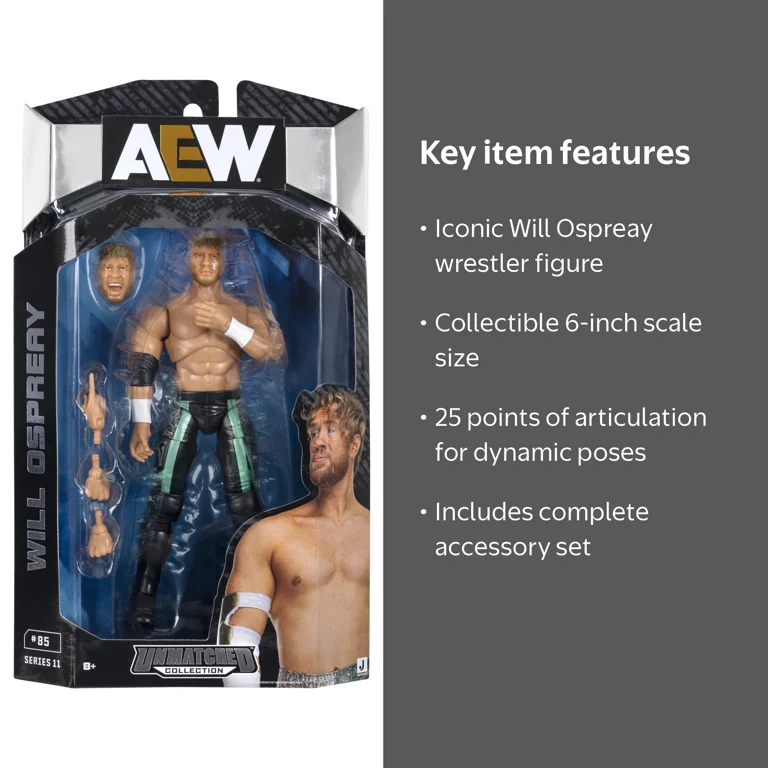AEW - 1 Figure Pack (Unmatched Figure) W11 - Will Ospreay