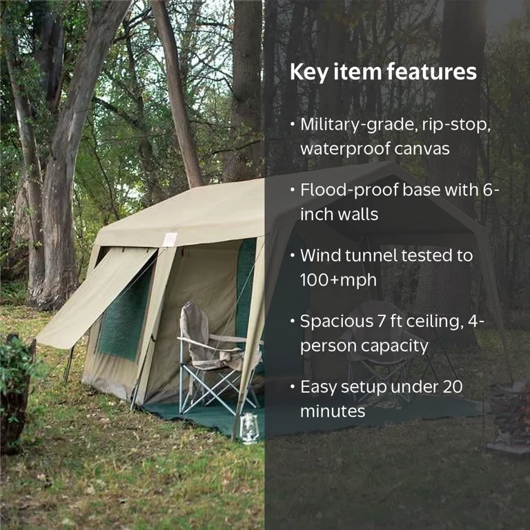 Bushtec Adventure GOLDGCHA 1200 Delta Zulu 3000 Combo Camping Tent