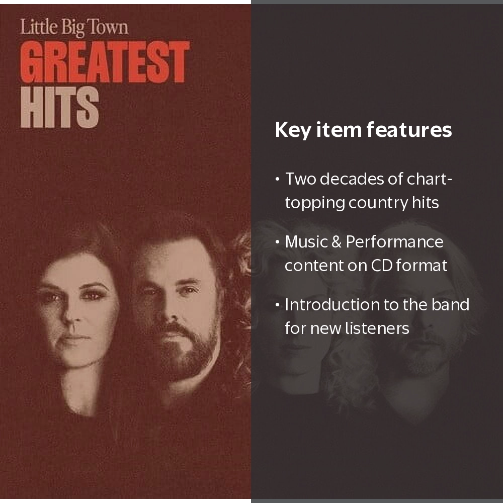 Little Big Town - Greatest Hits - Music & Performance - CD