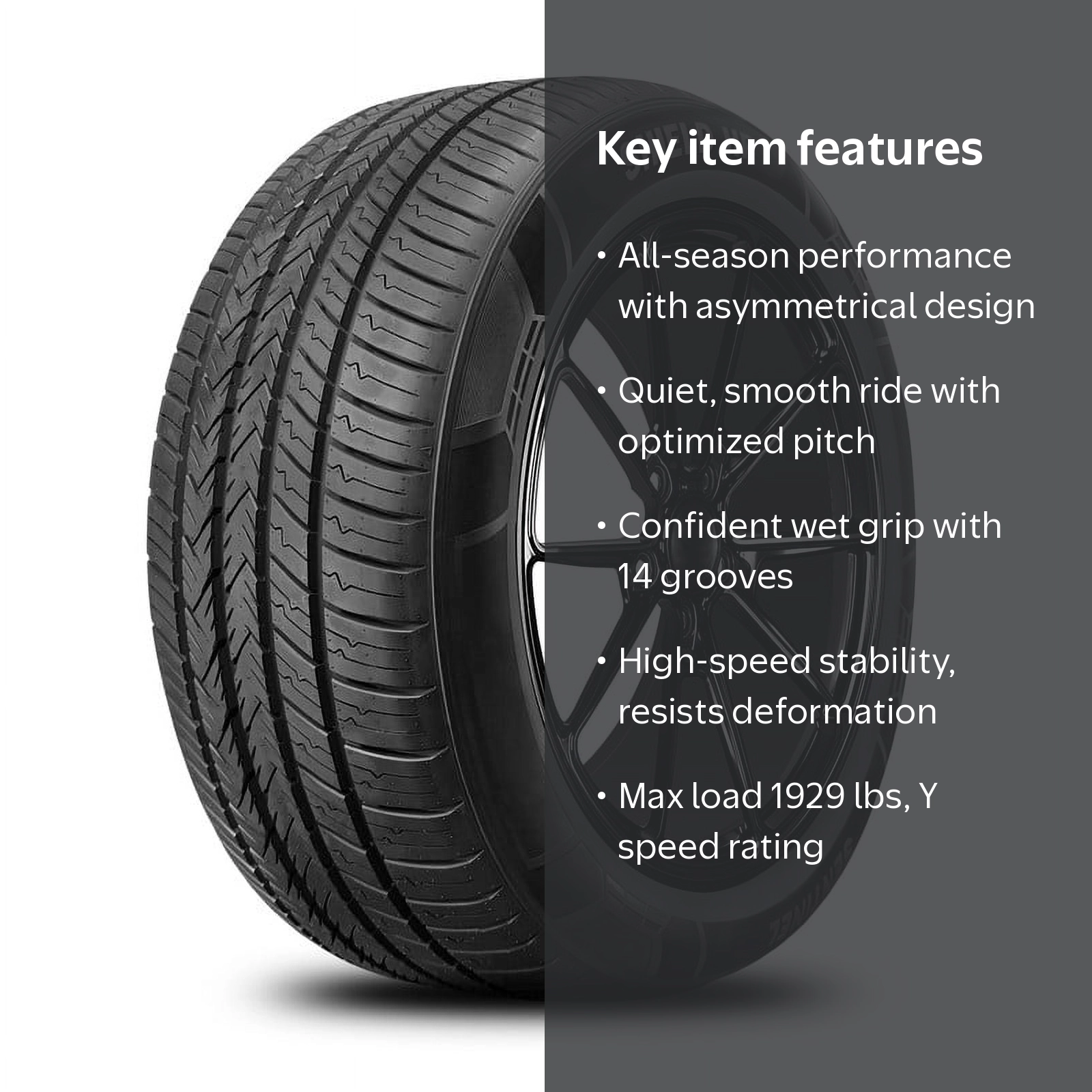 Sentinel SHIELD HP 245/45ZR20 245/45/20 Load Range XL 103Y High