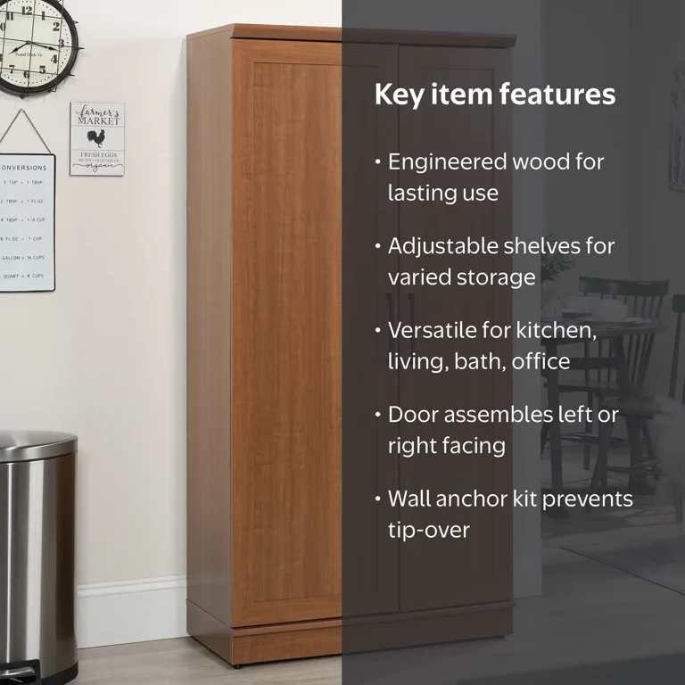 Sauder HomePlus Pantry Base, Living Room Shelves, 71