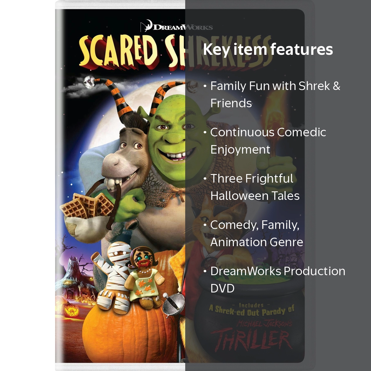 Scared Shrekless [DVD] - Walmart.com