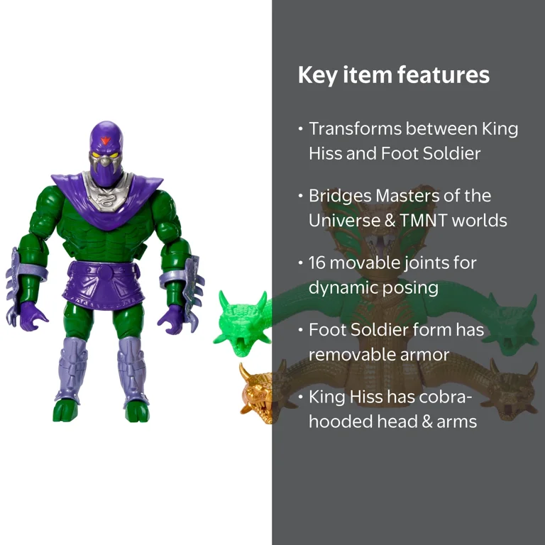 K*O様 レア　FOUR SKULL MEN'S フォースカルメンズ　スタッズレ Masters Universe Origins Turtles of Grayskull Deluxe Mutated King