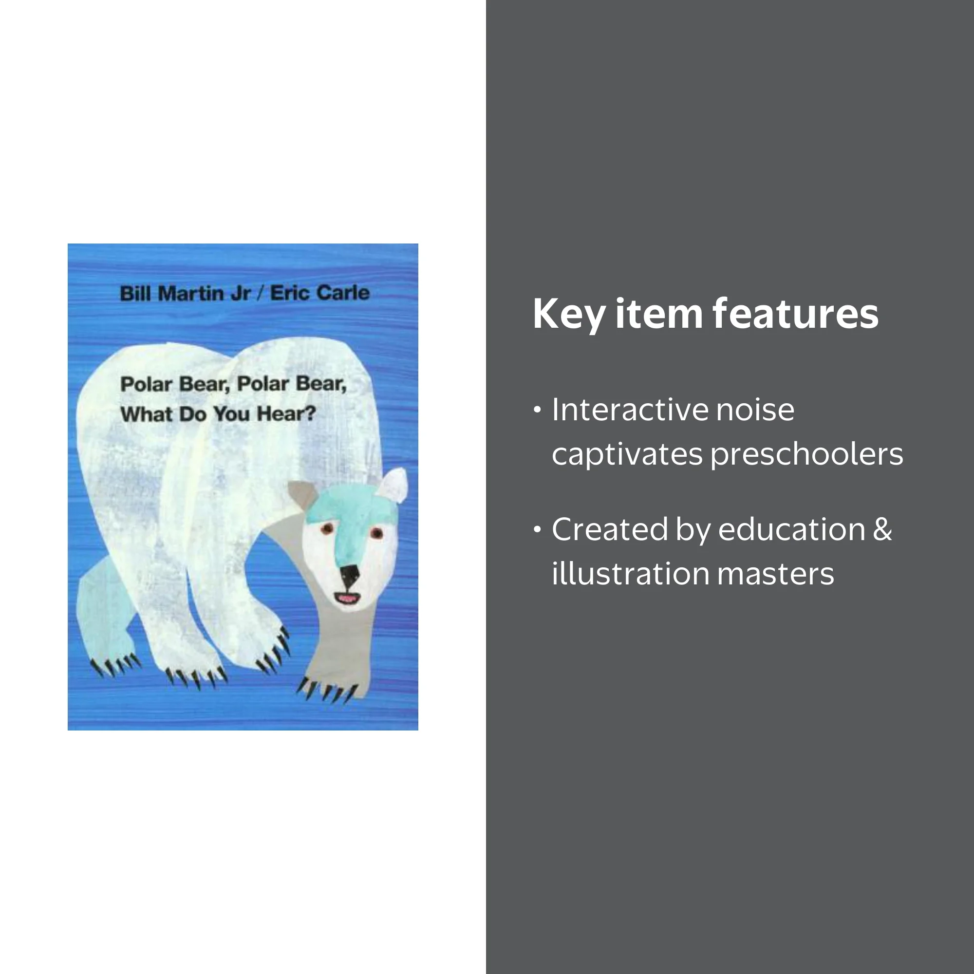 Polar Bear, Polar Bear, What Do You Hear? - Walmart.com