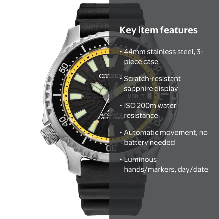 Citizen Men's Automatic Movement Promaster Dive Watch - NY0130-08E