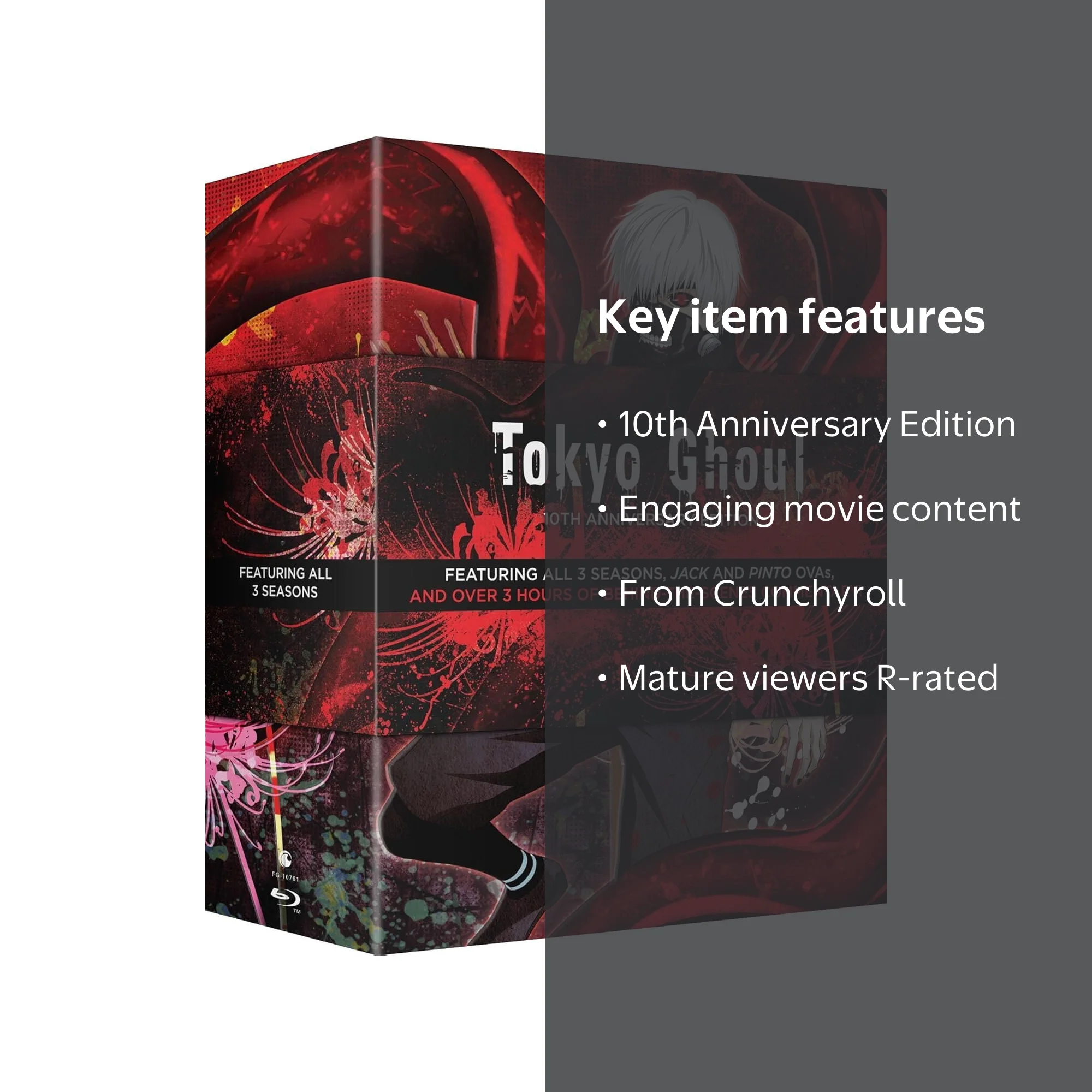 Crunchyroll, Tokyo Ghoul: The Complete Series - 10th Anniversary