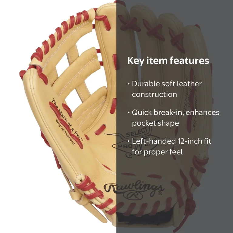Rawlings Select Pro Lite 12-inch Glove - Bryce Harper - Walmart.com