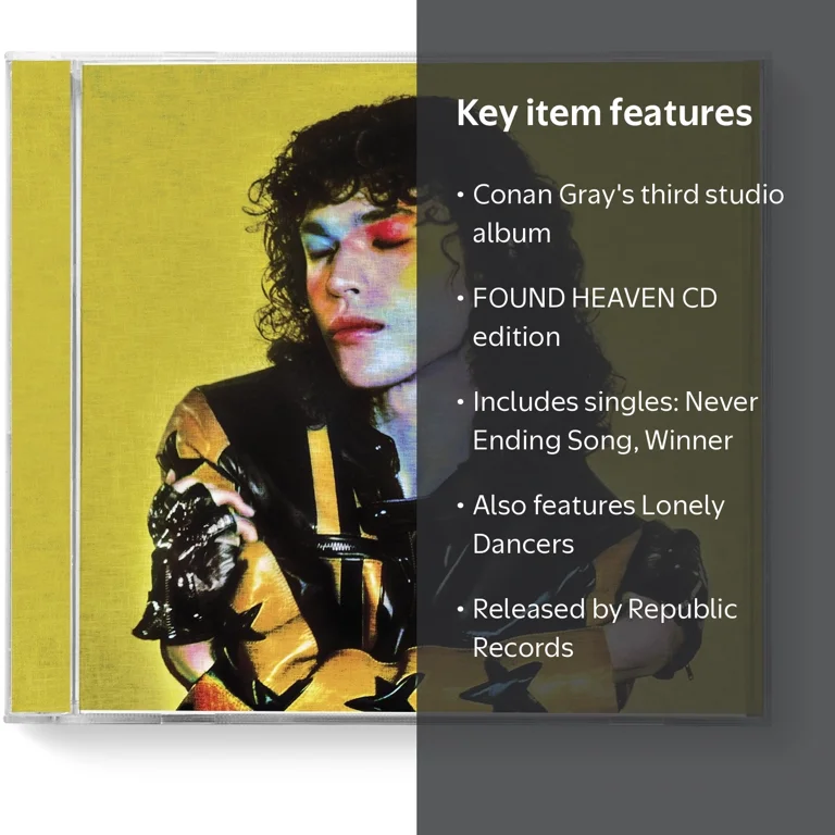 Conan Gray - Found Heaven - Music & Performance - CD, New Album