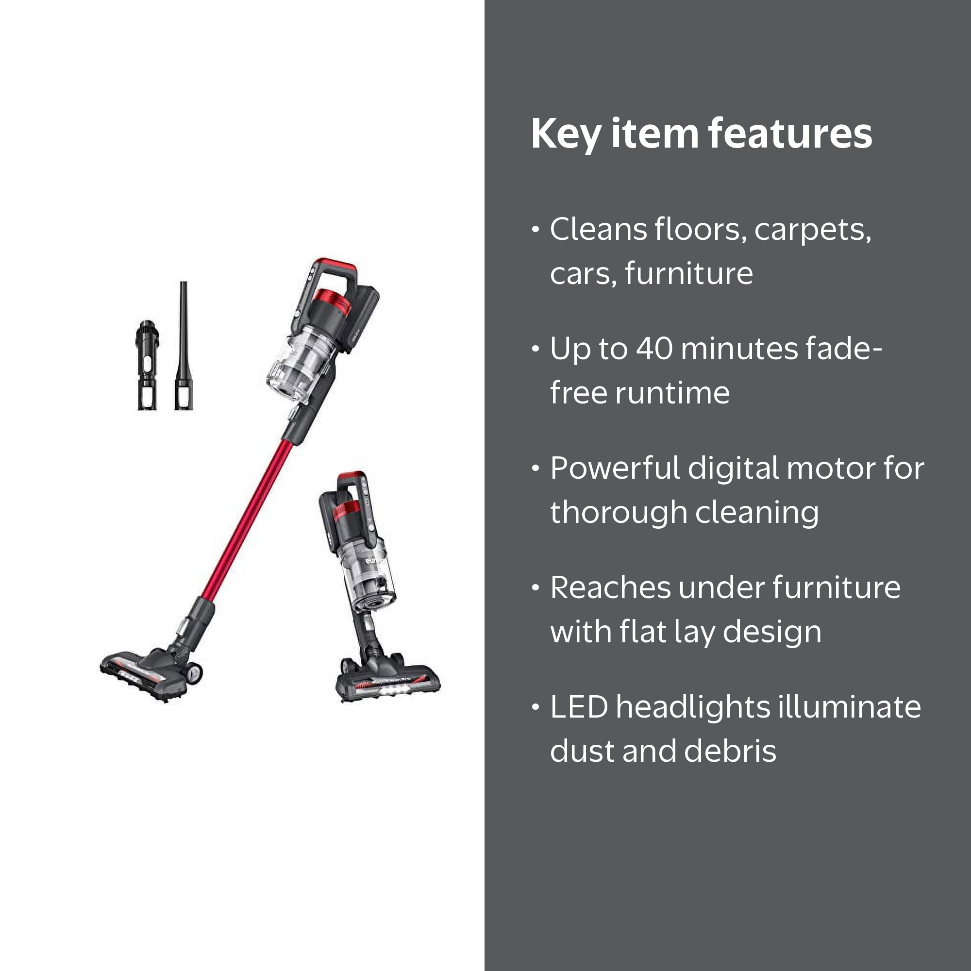 Free Shipping! EUREKA RapidClean Pro Cordless Vacuum Cleaner with