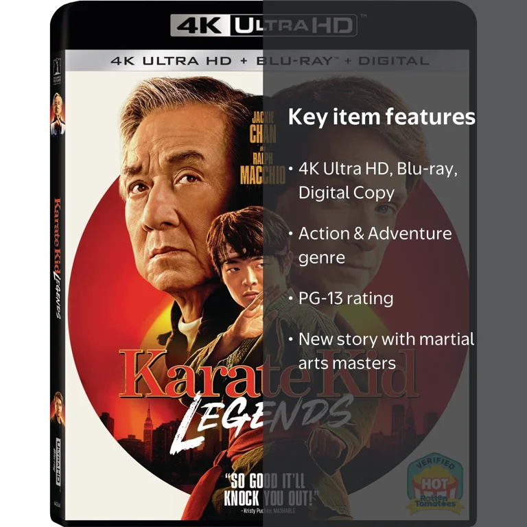 Sony Karate Kid: Legends 4K Ultra HD + Blu-ray + Digital - Walmart.com