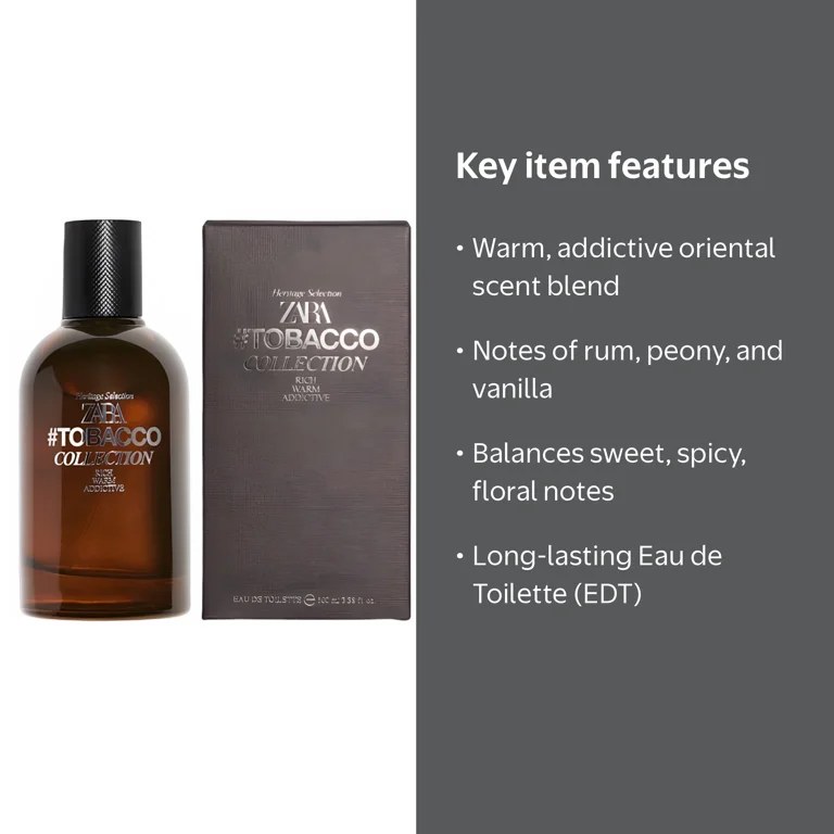 zaba tobacco collection ZARA INFINITE + Rich Warm Addictive SET 2x3.38 oz Fragrance 2x 100ml NEW Zara Tobacco Collection Fragrance Review