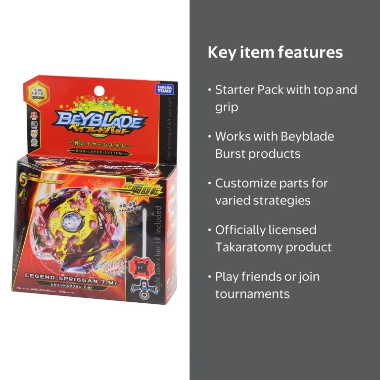 【美品】スイクン LEGEND パーフェクトセット Takaratomy Beyblade Burst B-86 Legend Spriggan Balance Type Spin