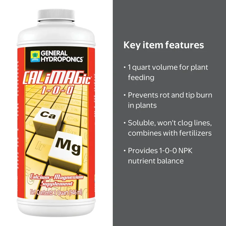 Hawthorne Gardening, General Hydroponics CALiMAGic, 1 qt