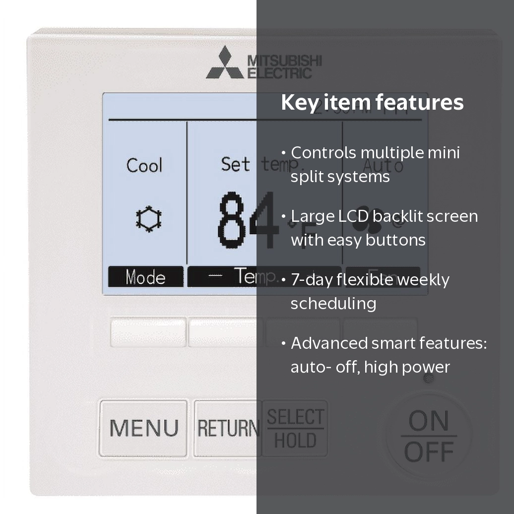 Mitsubishi Electric PAR-40MAAU - New Wired Ma Remote Controller