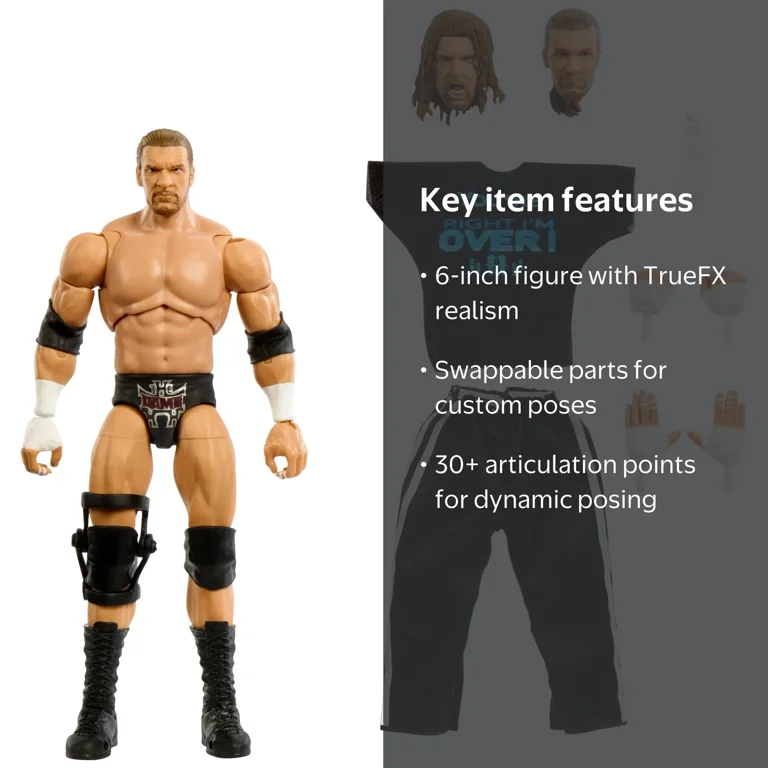 WWE Ultimate Edition Monday Night War Triple H Action Figure & Set