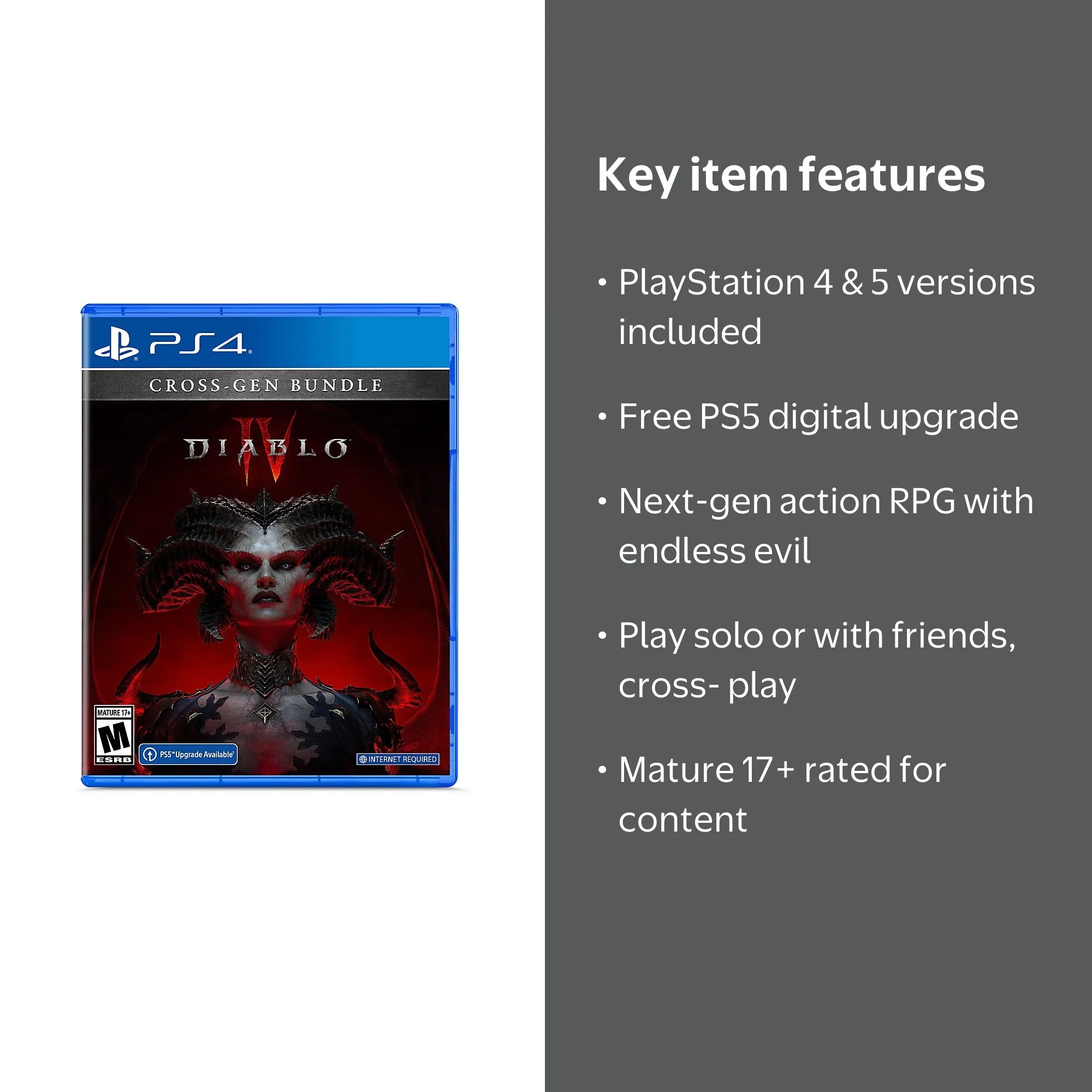 Activision's Diablo IV Digital Game Cross-Gen Bundle - PlayStation