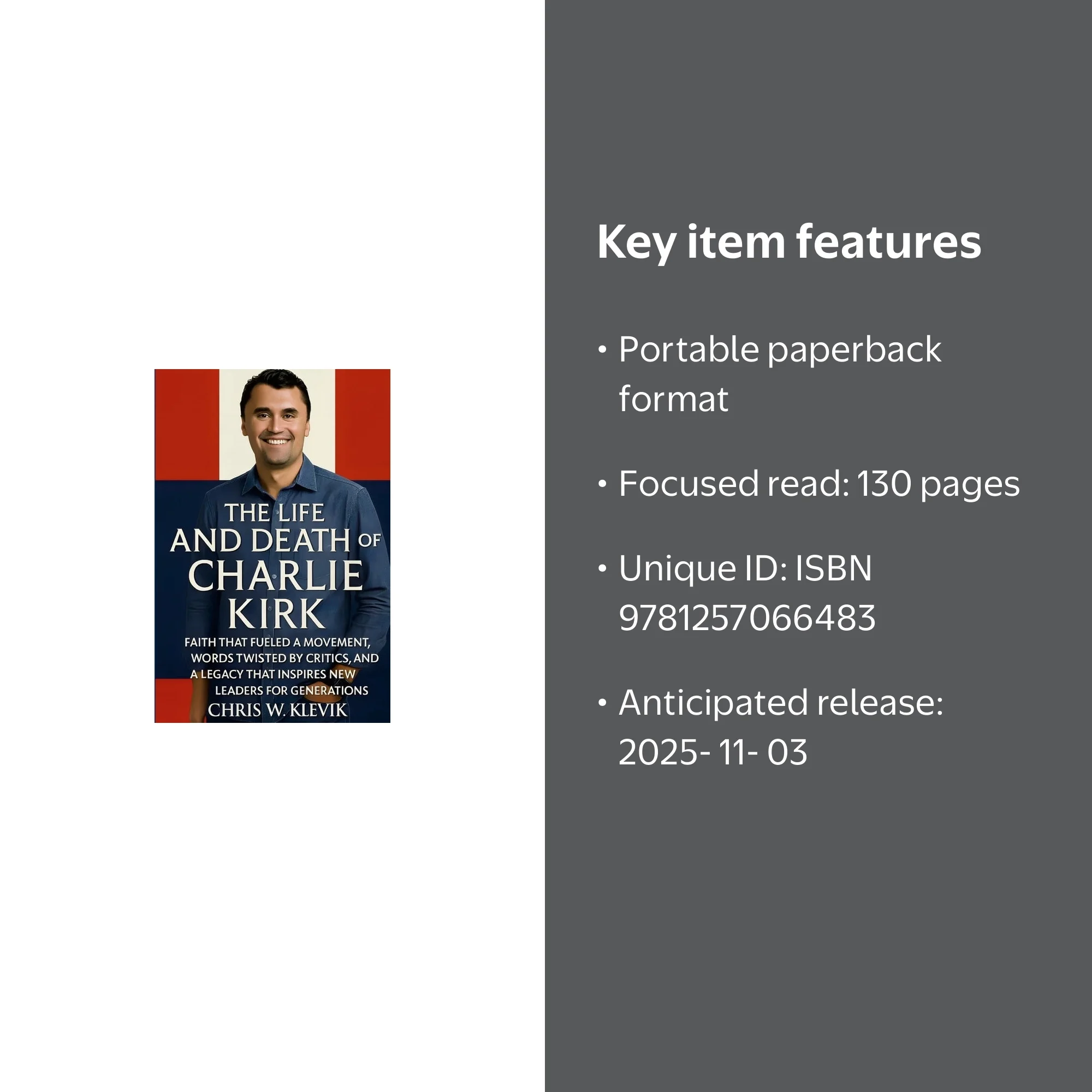 Chris Klevik, Paperback, 9781257066483, Legacy Movement - Walmart.com