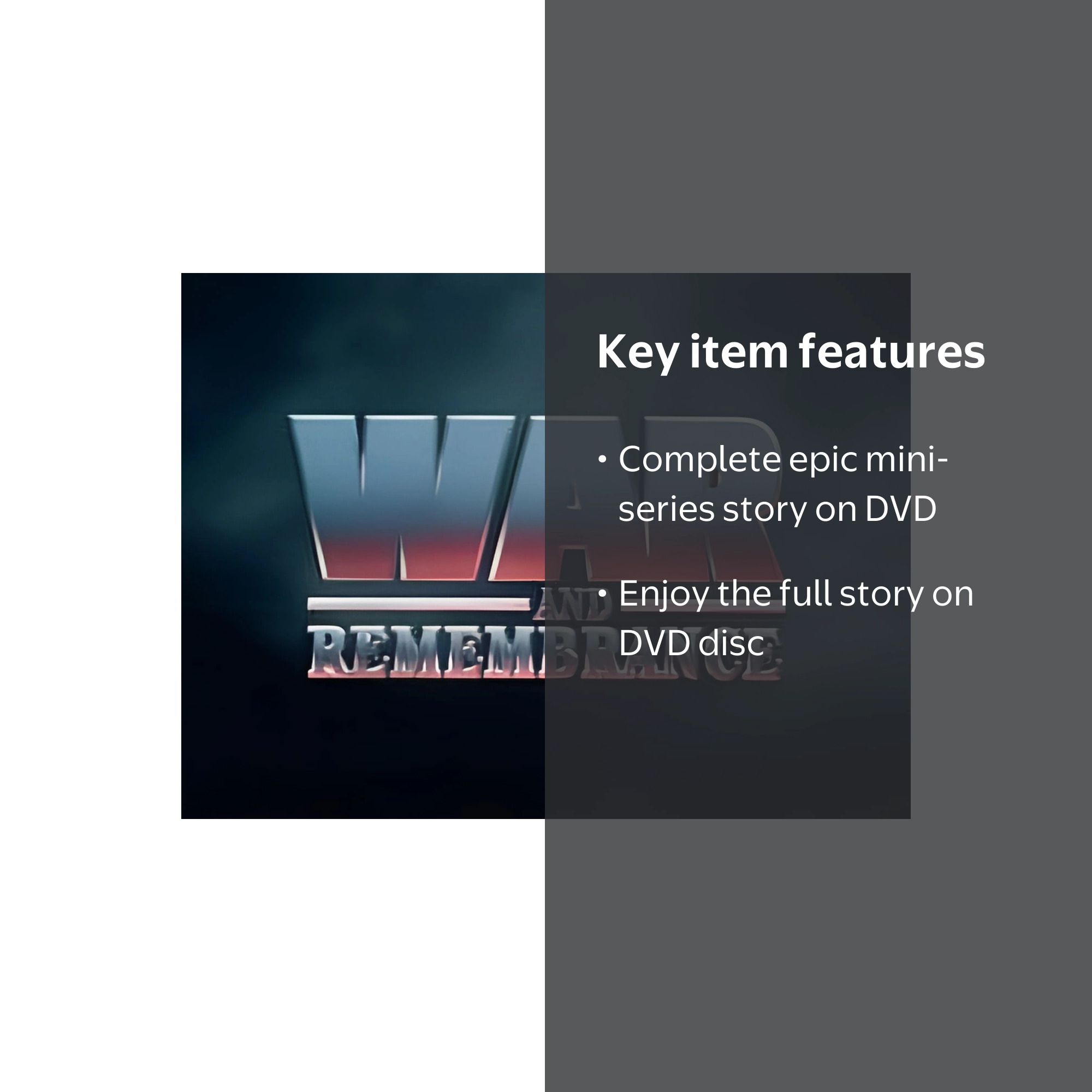War and Remembrance: Complete Epic Mini-Series Box Set (DVD