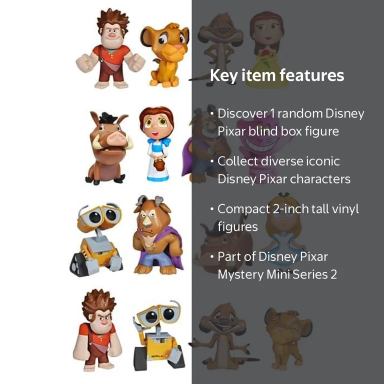 Disney Minis Series 2 Blind Box Funko Vinyl Figure - Walmart.com