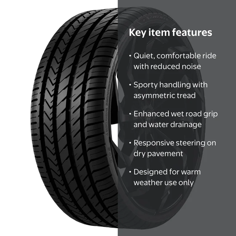 Lexani, Passenger Tire, 245/40R21 100Y, Black sidewall - Walmart.com