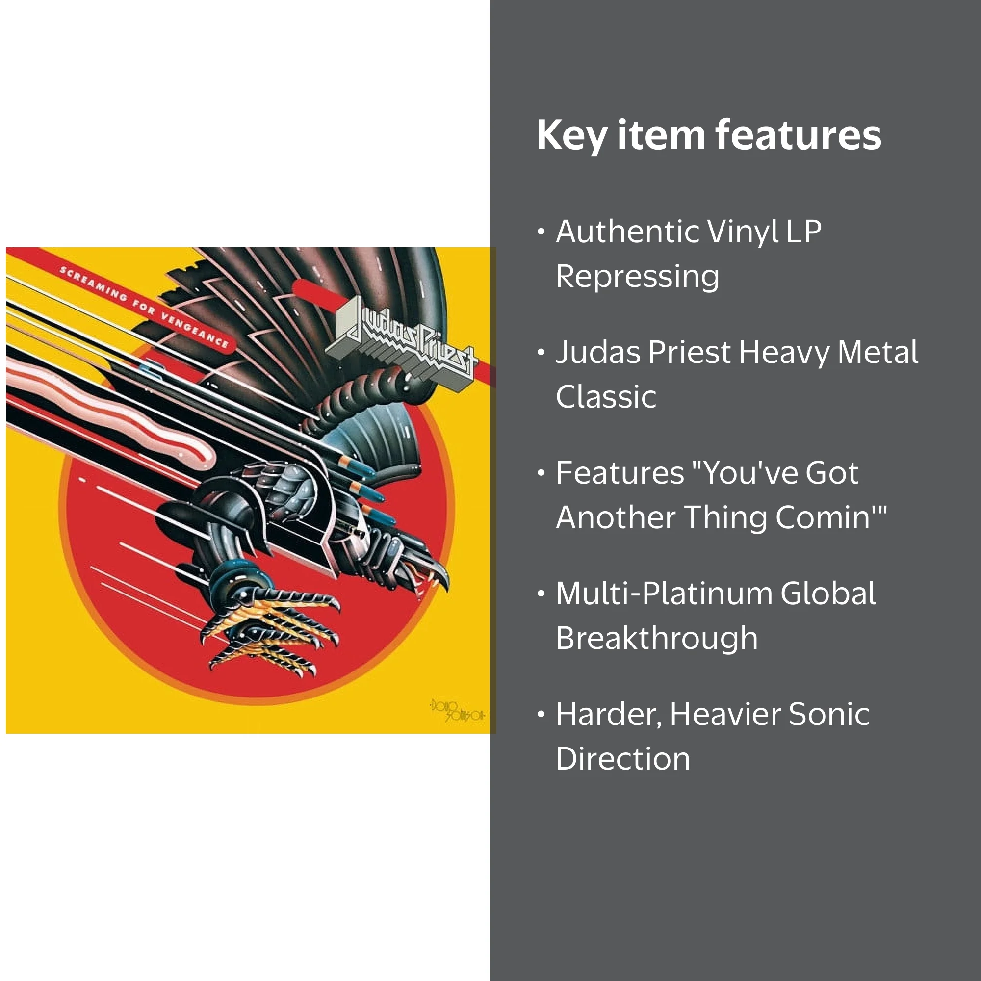 Judas Priest - Screaming For Vengeance - Music & Performance