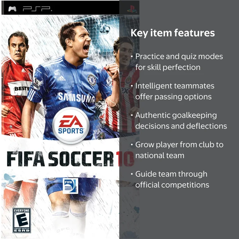 Electronic Arts, FIFA Soccer 2010, PlayStation Portable - Walmart.com