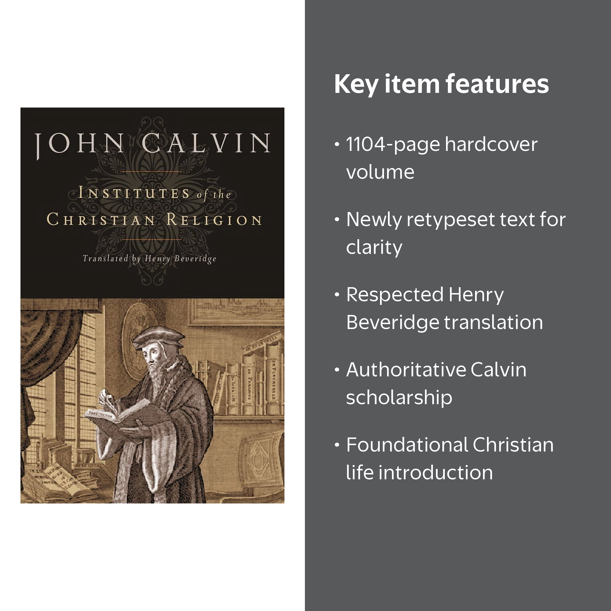 Institutes of the Christian Religion (Hardcover) - Walmart.com