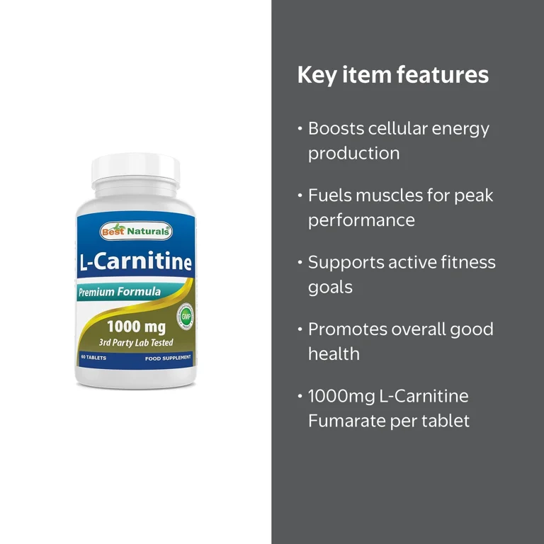 fumarate l-carnitine BulkSupplements Capsules- L-Carnitine Fumarate Supplement, L-Carnitine fumarate
