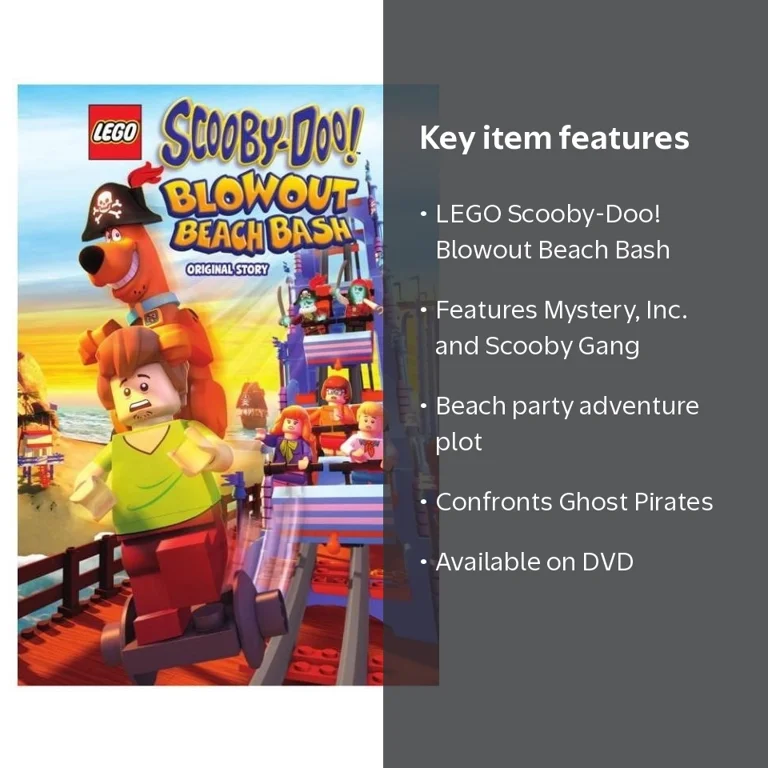 LEGO Scooby-Doo! Blowout Beach Bash (DVD) - Walmart.com